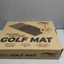 Portable & Foldable Golf Practice Mat – Dual-Turf Golf Hitting Mat for Indoor & Outdoor Swing and Chipping – Fairway & Rough Turf Golf Training Mat for Backyard and Home