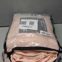 yescool Weighted Blanket for Adults (15 lbs, 60" x 80", Pink) Cooling Heavy Blanket for Sleeping Perfect for 140-160 lbs, Queen Size Breathable Blanket with Premium Glass Bead, Machine Washable