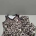 Zilcremo Women's Summer Casual Loose Sundress Long Dress Sleeveless V Neck Split Tshirt Maxi Dresses, Size XL