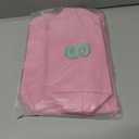 Initial Makeup Bag Set for Women, Personalized Letter Cosmetic Bags, Pink Zipper Makeup Pouch Set, Travel Toiletry Organizer, Birthday Gifts for Girls, Teens & Women