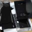 Acrylic Podium Stand with Storage Shelf,Segmented Black Lecterns & Podiums,Pulpits for ChurchesConferenceSpeechesWeddingsClassroomConcert,43" H Professional Presentation Podiums (23.6" L X 17.7" W X 43" H-JDK)