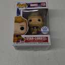 Funko Pop! Marvel: The Guardians of the Galaxy Holiday Special - Star-Lord with Groot Exclusive Vinyl Figure