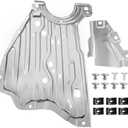 Engine Splash Guard Shield Under Car Shield Cover Compatible with Honda Accord 2018 2019 2020 2019 2022 Replace 74116TVAA00 74116-TVA-A00 Engine Splash Guard,Aluminum Engine Case Guard