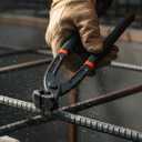 8.8 End Cutting & Rebar Tying Pliers  Heavy-Duty Tower Pincer for Wire Cutting, Nail Pulling & Ironwork, High-Frequency Hardened #55 Carbon Steel with Ergonomic Grip