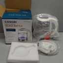 Cosori Electric Kettle, No Plastic Filter & Spout, Tea Kettle & Hot Water Boiler For Coffee & Tea, Water Heater & Teapot, Automatic Shut Off, Borosilicate Glass, White, 1.7L/1500W (1.8 Quarts)