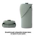 SÄKER Portable Dog Water Bottle, Collapsible Water Bottle for Dogs Perfect for Walking, Hiking and Outdoors | Works as a Portable Water Bowl | Designed in Montreal - 750ml