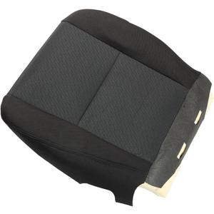 Black Driver Bottom Cloth Seat Cover and Sponge Cushion Replacement for 2007-2014 Silverado 1500 Black Driver Bottom Cloth Seat Cover and Sponge Cushion Replacement for 2007-2014 Silverado 1500