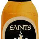 NFL New Orleans Saints Beer Bottle Plush Dog & CAT Squeak Toy - Cutest Stadium SODA Bottle Snack Plush Toy for Dogs & Cats with Inner Squeaker & Beautiful Football Team Name/Logo