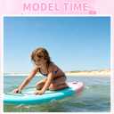 Kids Stand Up Paddle Board with Inflatable SUP Accessories, Non-Slip Comfort Deck Inflatable Paddle Board for Kid, Durable, Lightweight Fin for Youth & Kids