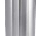 simplehuman Round Step Can, 30L / 8 Gallon Kitchen Trash Can, Iconic Round Shape, 150,000-Step Pedal, Lid Shox¬Æ Silent Close, Removable Inner Bucket, Brushed Stainless Steel
