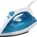 Sunbeam Compact Steam Iron, 1200 Watts, Non-Stick Soleplate, Powerful Shot of Steam, Horizontal or Vertical, Spray Mist, Precision Tip, White/Blue