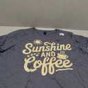 Sunshine And Coffee Beach Summer And Caffeine Lovers T-Shirt Size 3 XL