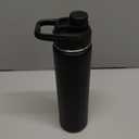 24 oz Insulated Water Bottle with Handle, 304 Stainless Steel Water Bottles with Wide Mouth, Double Wall Vacuum Sports Water Bottle, BPA Free, Keep Cold and Hot, Black | with Handle, Water Bottles, Wide Mouth, Double Wall Vacuum, Sports Water Bottle, BPA Free