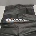Kayak Cover 600D Waterproof UV Protection and Dust Resistant Heavy Duty Full Canoe Cover for Indoor/Outdoor Kayak/Canoe/Paddle Board with Storage Bag Kayak Covers for Outdoor Storage