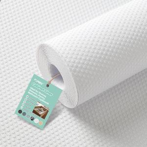 FLPMIX Shelf Liners for Kitchen Cabinets: 23" Wide Easy Cut Under Sink Mats, 23"W x 300"L