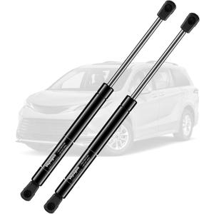 Vepagoo 6140 Rear Hatch Gas Struts for 2006-2010 Toyota Sienna, Tailgate Shocks for Passenger Back Door Lift Gate Springs Lift Support Van 4/5-Door Liftgate-W/O Power Liftgate Replacement, Qty 2