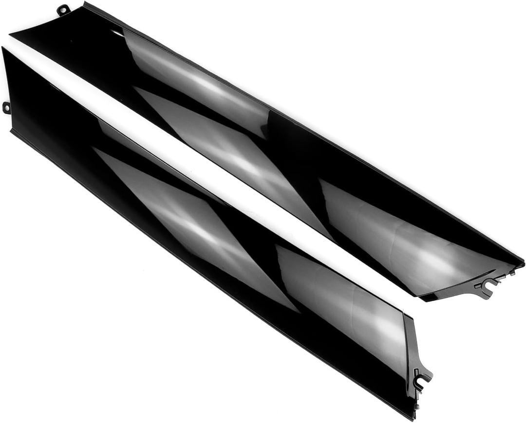 2PCS Front Pillar Finisher Trim Panel Moulding Left Driver & Right Passenger Side Fit for Infiniti QX56 2011-2013 QX80 2014-2023 for Nissan Armada 2017-2023 76837-6JR0A