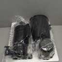 Juicer Machines Easy to Clean, with Wide Mouth & Large Feed Chute, Cold Press Juicer For Whole Fruits & Vegetables, Slow Masticating Self Feeding for Juice Extractor Machine, High Juice Yield (Medium, Premium Black)