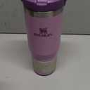 Stanley IceFlow Flip Straw Tumbler with Handle 30 oz | Twist On Lid and Flip Up Straw | Leak Resistant Water Bottle | Insulated Stainless Steel |BPA-Free | Lilac