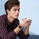 Stainless Steel Mesh Loop for Apple Watch Band 38mm 40mm 41mm 42mm(Series 10), Magnetic Clasp Replacement Bands for iWatch Ultra Series 9 8 SE 7 6 5 4 Women & Men (gold)