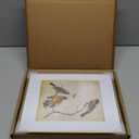 11x14 Picture Frame, Brass Metal Photo Frames with HD Glass, Fits 8x10 with Mat or 11 x 14 without Mat, Display for Wall and Table, 1 Pack