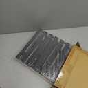 Tudomro Umbrella Stands for Entryway Large Metal Umbrella Holder 3.94 x 11.81 x 16.93 Inches with Removable Water Tray and Hooks Decor Freestanding Rectangular Hollow Rack for Home Office (Black)