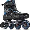 Inline Skates for Women Men, Outdoor Street Blades Roller Adult Male Female, Professional Fitness Roller Skates Blades for Unisex EU 46-47