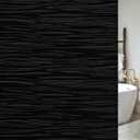 rabbitgoo Blackout Window Film, Sun Light Blocking Window Black Out Cover for UV Reduction, Removable Tint Room Darken Heat Control Frosted Glass Sticker for Home, Black, 29.5 x 78.7 Inches