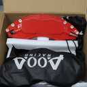 AOOA Caliper Covers Red Aluminum Brake Caliper Covers Fit for Toyota 4 Runner 2006-2024front and rear