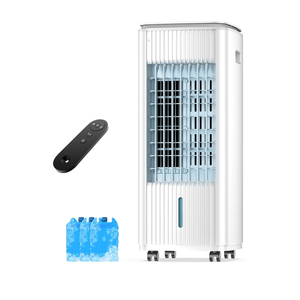 Portable Air Conditioner Ac Unit,BIESQYA Evaporative Swamp Cooling Fan with Humidifier,3-IN-1 windowless Ventless cooler for Room Offices,Remote,3 Speed,7H Timer,3L Water Tank,3 Ice Pack
