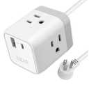 ZGEAR 3 Outlet AC Power Cube with USB A & USB C Fast Charger