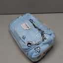 Maelstrom Travel Backpack for Women Men,35L Waterproof Laptop Backpack Fits 17-Inch Laptop, Gift for School Work Backpack with Detachable Crossbody Bag & Shoe Compartment (Blue, Large-Upgrade)