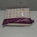 jinchan Linen Curtains with Privacy Lining 84 inch Length Lined Curtains for Living Room Bedroom Light Filtering Taupe Drapes Neutral Farmhouse Cottage Core Home Office Rod Pocket Back Tab 2 Panels