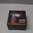 Torchbeam D3S HID Headlights, 400% Brightness HID Bulbs, 6000K Diamond White Xenon Replacement Bulbs, Metal Snap Ring and Base Lights, Pack of 2