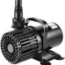 VIVOSUN 1600 GPH Submersible Water Pump, 100W Pond Pump, Ultra Quiet Aquarium Pump with 15FT. Lift Height for Pond, Waterfall, Fish Tank, Statuary, Hydroponic