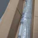 UNISHADES no Drill Cordless Roman Shades for Windows, 21" W 64" H - 100% Blackout - Linen - Beige