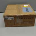 Ceiling Fan with Lights Remote Control, 24" Black, 6 Speeds 3 Light Color Low Profile Flush Mount Ceiling Fan for Kitchen Bedroom