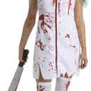 Morph Zombie Nurse Halloween Costume, Zombie Nurse Costume For Women, Halloween Costumes for Women (XX-Large)