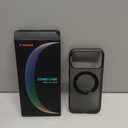 TORRAS 360 Magnetic Stand for iPhone 17 Pro Max Case, [Fit for MagSafe] [4X Military-Grade Protection] Slim Case for iPhone 17 Pro Max 6.9", Translucent Obsidian Black, Ostand O3 Fitness Series