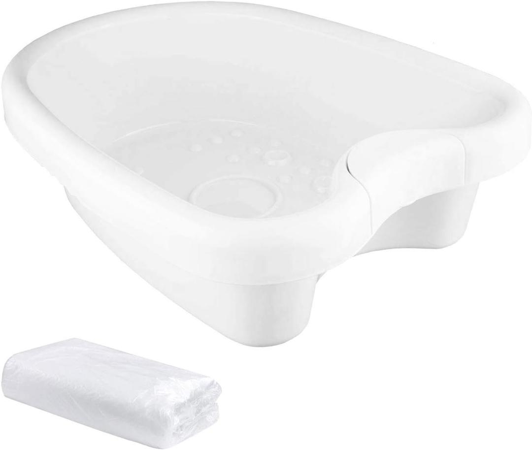 Ionic Detox Foot Bath Tub Basin for All Detox Machines with 100 Liners - Beauty Feet, Relieve Foot Discomfort