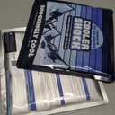 Cooler Shock Reusable Ice Packs for Cooler - Long Lasting Cold Freezer Packs for Coolers and Lunch Boxes - Cooler Ice Packs for Camping Gear, Fishing, Road Trips, Beach Must Haves Small - 2pk