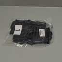 Honoson 2 Pcs Ankle Brace Kids Ankle Support for Sport Sprained Neoprene Breathable Compression Sleeve with Adjustable Wrap for Youth Child Boy Girl Plantar Fasciitis Achilles Tendonitis(Black, L)