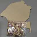 135Piece Colored Cat Shaped Wooden Jigsaw Puzzle, Cats Shaped Wooden Puzzle, Unique Animal Shape Wood Puzzle, Creative Gifts for Cats Lovers, Home Decor