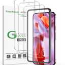 amFilm Designed for Google Pixel 9 Pro XL 6.8" 2024 Screen Protector Tempered Glass,Ultrasonic Fingerprint Compatible, with Easy Installation Frame, Anti Scratch, Bubble Free, Case Friendly, 3 Pack
