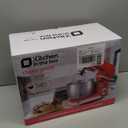 Kitchen In The Box Stand Mixer, 3.2 Qt Mini Electric Food Mixer, 6 Speeds Portable Lightweight Kitchen Mixer For Daily Use With Egg Whisk, Dough Hook, Flat Beater (Reflex Blue)