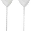 Censinda Soil Moisture Meter, 2 Pack Soil Moisture Monitor for House Plants, Indoor & Outdoor, Garden, Farm, Lawn Plant Care, No Battery Needed(White)