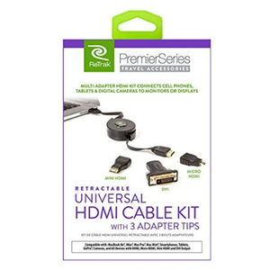 Retrak Universal HDMI Cable Mini Micro DVI