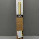 Umbra Cappa Curtain Rod  1-Inch Drapery Rod Extends from 66 to 120 Inches, Includes 2 Matching Finials, Brackets & Hardware, Brass, 66 to 120-inches (Gold)