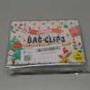 12 Pack Stainless Steel Chip Bag Clips - 4 Colors with DIY Christmas Stickers - Airtight Seal, Heavy Duty, 3 Inch, Perfect for Kitchen & Office Storage, No Sharp Edges, Fun & Functional