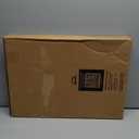 Mayfair Linden Slow Close Toilet Seat, Non Slip Heavy Duty Wood, Easy Install, Elongated, White